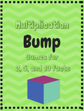Multiplication Fact Bump Game-Facts 2, 5, 10