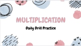 Multiplication Fact Drill Practice Slides