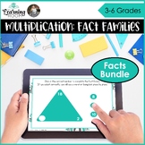 Multiplication Fact Families Activities BUNDLE!