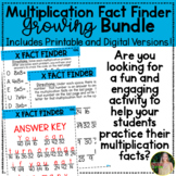 Multiplication Fact Finder Growing Bundle