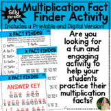 Multiplication Fact Finder: Silly Version- Digital and Printable