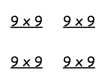Preview of Multiplication Fact Flashcards - Using Strategies and Models - FULL SET!