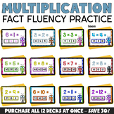 Daily Multiplication Practice - Fact Fluency Drills Math B
