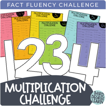 Preview of Multiplication Fact Fluency Challenge