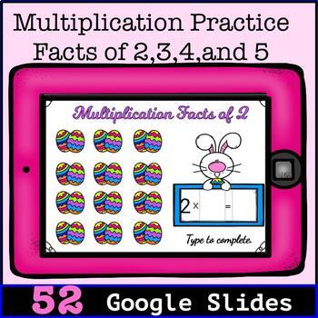 Preview of Distance Learning Google Classroom | Multiplication Fact Fluency