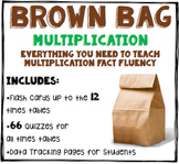Multiplication Fact Fluency: Flash Cards, Quizzes, and Sel