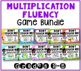 Multiplication Fact Practice and Fluency Games BUNDLE | AL