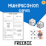 Multiplication Fact Fluency Game FREEBIE