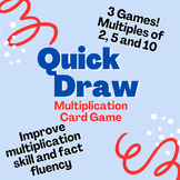 Multiplication Fact Fluency Game: Quick Draw - Multiples o