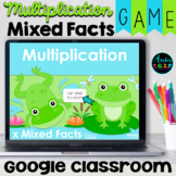 Multiplication Fact Fluency Mixed Facts Digital Game Spring Theme