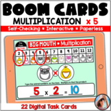 Multiplication Fact Fluency / Multiplication 5s Facts – Bo