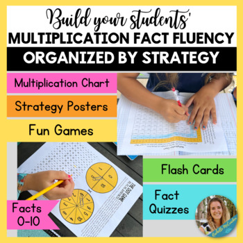 Preview of Multiplication Fact Fluency: Strategy Posters, Games, Quizzes