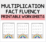 Multiplication Fact Fluency Worksheets | Skip Counting | M