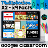 Multiplication Fact Fluency x2 to x9 Facts Digital Games u