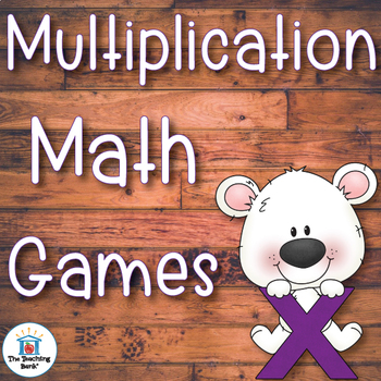 Preview of Multiplication Fact Mastery Games and Flash Cards