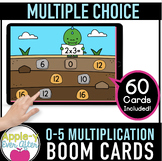 Multiplication Fact Practice Game | Boom Cards™ - Distance