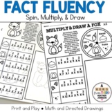 Multiplication Fact Practice Multiply and Draw