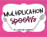 Multiplication Fact Practice Spoons