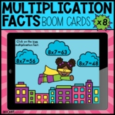 Multiplication Fact Practice x8 Boom Cards
