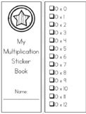 Multiplication Fact Sticker Book