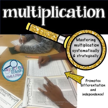 Preview of Multiplication Facts Mastering, Strategically and Systematically