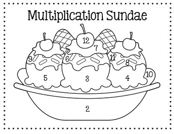 Sundae Times Lite, Tabuadas de 2 a 5