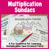 Multiplication Fact Sundae