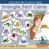 Multiplication | Fact Triangles | Fact Family Practice