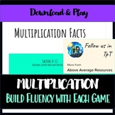 Multiplication Facts 