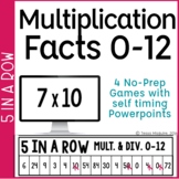 Multiplication Games | Multiplication Facts 0-10 0-12 | Ma