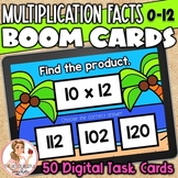 Multiplication Facts 0-12 BOOM Cards | Digital Task Cards | Set 2