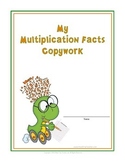 Multiplication Facts 0-12 Copywork
