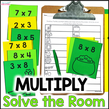 Preview of Multiplication Facts 0-12 - St. Patrick’s Day Math