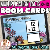Multiplication Facts 0-12 BOOM Cards | Digital Task Cards | Set 1