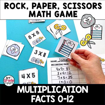 Really Good Stuff® Rock, Paper, Scissors Math Game