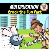 Multiplication Facts (1-12) Crack the Fun Fact Free Worksh