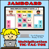 Multiplication Facts 1-12 TIC TAC TOE Game! Digital Google