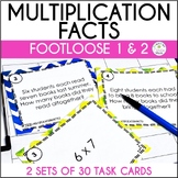 Multiplication Facts 1 & 2 Footloose Math Game