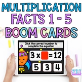 Space Theme Multiplication Facts 1-5: Digital Resource, Ta