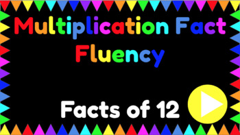 Preview of Multiplication Facts 12