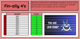 Multiplication Facts 2-10, In Order Facts- Self-Checking E