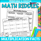 Multiplication Facts 2-10 Word Problems Review Worksheets 