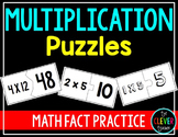 Multiplication Facts Puzzles