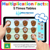 Multiplication Facts: 5 Times Tables