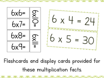 multiplication facts fluency x6 times tables multiplication worksheets