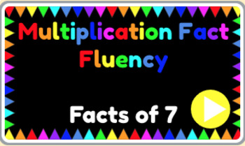 Preview of Multiplication Facts 7