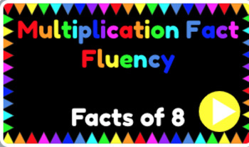 Preview of Multiplication Facts 8
