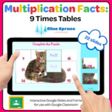 Multiplication Facts: 9 Times Tables