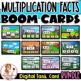 Multiplication Facts BOOM Cards BUNDLE | Roads Theme | Dig