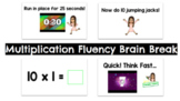 Multiplication Facts Brain Break